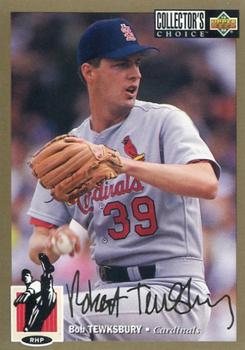 1994 Collector's Choice - Gold Signature #468 Bob Tewksbury Front