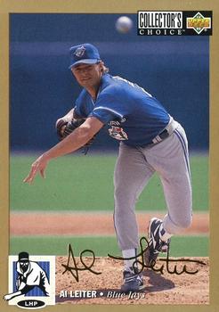1994 Collector's Choice - Gold Signature #512 Al Leiter Front