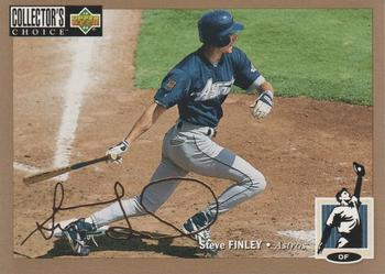 1994 Collector's Choice - Gold Signature #523 Steve Finley Front