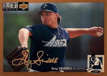 1994 Collector's Choice - Gold Signature #526 Greg Swindell Front