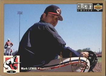 1994 Collector's Choice - Gold Signature #533 Mark Lewis Front