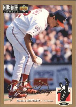 1994 Collector's Choice - Gold Signature #546 Dennis Martinez Front
