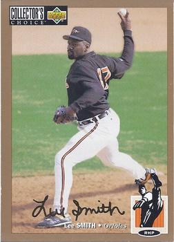 1994 Collector's Choice - Gold Signature #556 Lee Smith Front