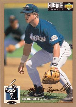 1994 Collector's Choice - Gold Signature #590 Jeff Bagwell Front