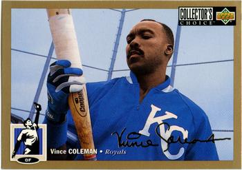 1994 Collector's Choice - Gold Signature #601 Vince Coleman Front