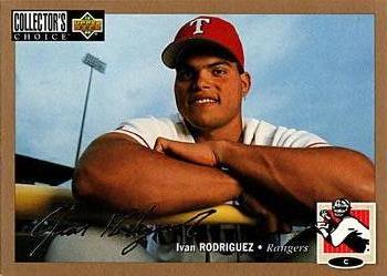 1994 Collector's Choice - Gold Signature #625 Ivan Rodriguez Front