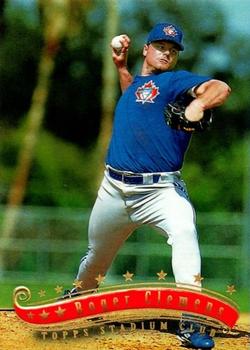1997 Stadium Club #209 Roger Clemens Front