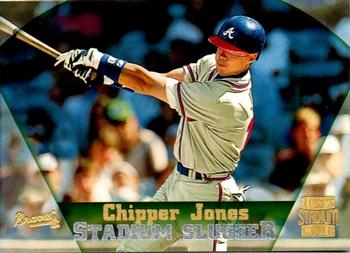 1997 Stadium Club #376 Chipper Jones Front