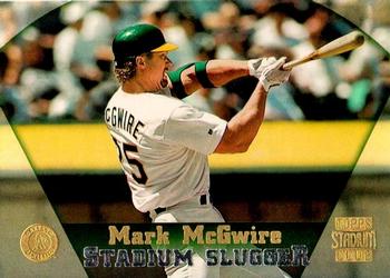 1997 Stadium Club #384 Mark McGwire Front