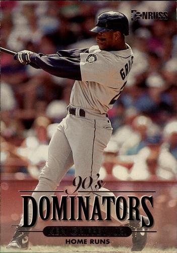 1994 Donruss - 90's Dominators: Homeruns Jumbo #9 Ken Griffey, Jr. Front