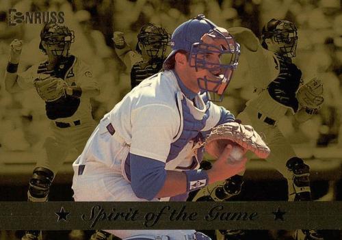 1994 Donruss - Spirit of the Game Jumbo #4 Mike Piazza Front