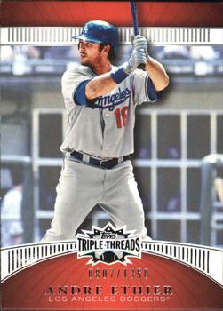 2010 Topps Triple Threads #42 Andre Ethier  Front