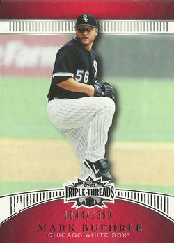 2010 Topps Triple Threads #53 Mark Buehrle  Front