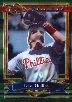 1994 Topps - Finest Preproduction #47 Dave Hollins Front
