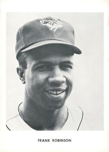 1967 Bethlehem Steel Baltimore Orioles Player Photos #NNO Frank Robinson Front