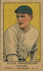 1919-21 W514 #117 Mike Prendergast Front