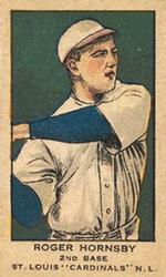 1919-21 W514 #56 Rogers Hornsby Front