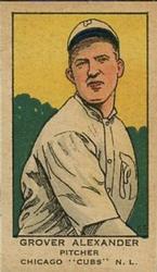 1919-21 W514 #65 Grover Cleveland Alexander Front