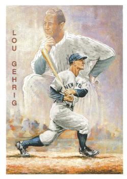 1994 Ted Williams - Gene Locklear Collection #LC13 Lou Gehrig Front