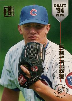 1994 Stadium Club Draft Picks - First Day Issue #11 Jayson Peterson Front
