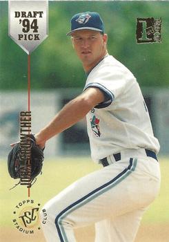 1994 Stadium Club Draft Picks - First Day Issue #33 John Crowther Front