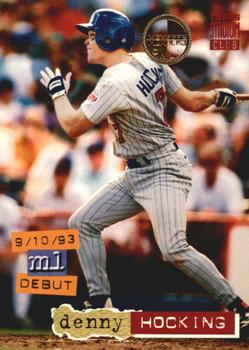 1994 Stadium Club - Members Only #9 Denny Hocking Front