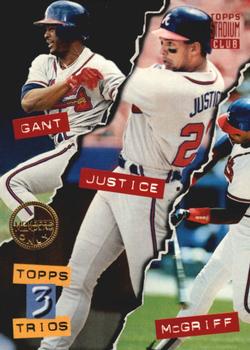 1994 Stadium Club - Members Only #111 Ron Gant / David Justice / Fred McGriff Front