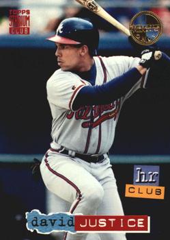 1994 Stadium Club - Members Only #263 David Justice Front