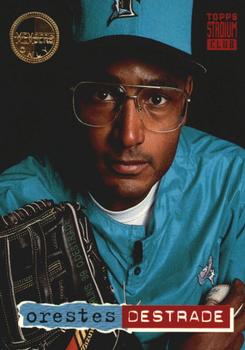 1994 Stadium Club - Members Only #387 Orestes Destrade Front