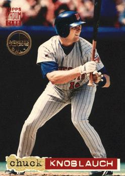 1994 Stadium Club - Members Only #416 Chuck Knoblauch Front