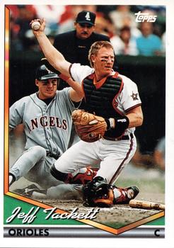 1993 Topps - 1994 Topps Pre-Production Samples #6 Jeff Tackett Front