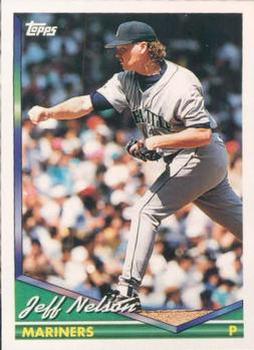 1994 Topps Bilingual #24 Jeff Nelson Front