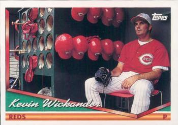 1994 Topps Bilingual #41 Kevin Wickander Front