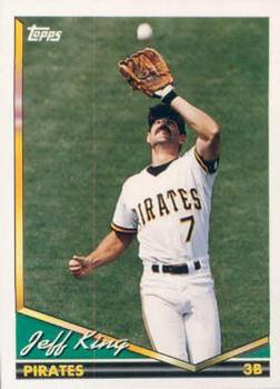 1994 Topps Bilingual #44 Jeff King Front