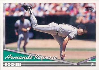 1994 Topps Bilingual #49 Armando Reynoso Front