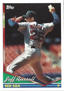1994 Topps Bilingual #55 Jeff Russell Front