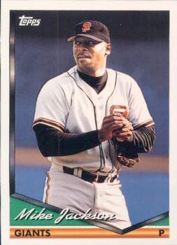 1994 Topps Bilingual #58 Mike Jackson Front