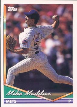 1994 Topps Bilingual #217 Mike Maddux Front