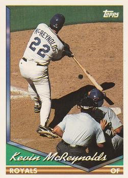 1994 Topps Bilingual #218 Kevin McReynolds Front
