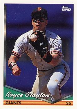 1994 Topps Bilingual #267 Royce Clayton Front