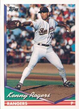 1994 Topps Bilingual #413 Kenny Rogers Front
