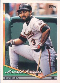 1994 Topps Bilingual #420 Harold Baines Front