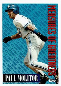 1994 Topps Bilingual #609 Paul Molitor Front