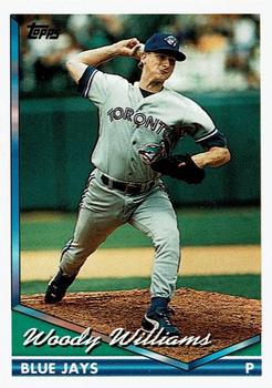 1994 Topps Bilingual #668 Woody Williams Front