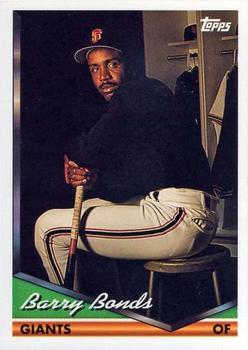 1994 Topps Bilingual #700 Barry Bonds Front