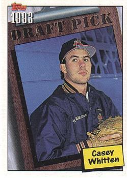 1994 Topps Bilingual #756 Casey Whitten Front