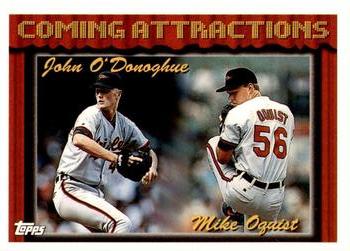 1994 Topps Bilingual #763 John O'Donoghue / Mike Oquist  Front