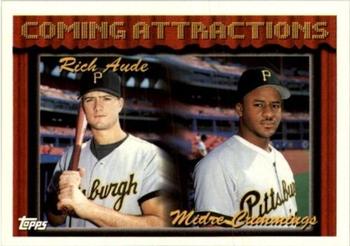 1994 Topps Bilingual #787 Rich Aude / Midre Cummings Front