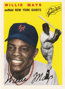 1994 Topps Archives 1954 - Gold #90 Willie Mays Front
