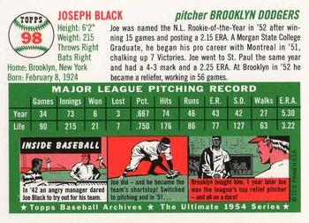1994 Topps Archives 1954 - Gold #98 Joe Black Back
